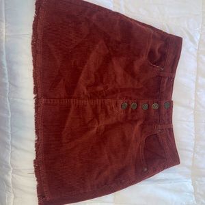 Indigo Rein mini skirt.